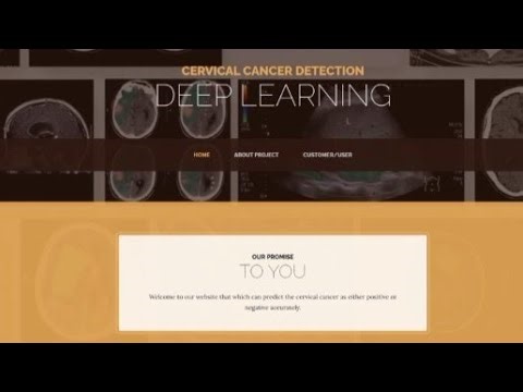 Cervical Cancer Diagnosis Using Time-Lapsed Colposcopic Images | Major Project | Veltech University