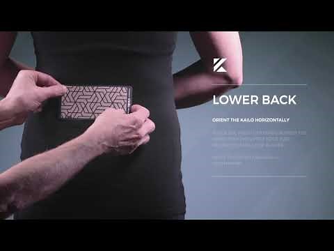 How to Place Your Kailo Pain Patch for Lower Back Pain Relief