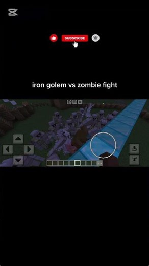 iron golem vs zombie fight Minecraft servers