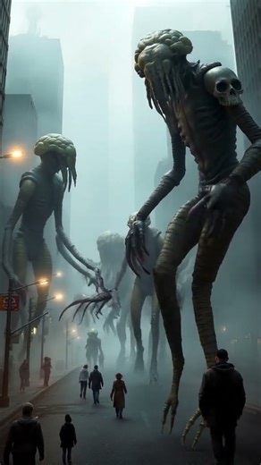 The Nightmare Procession: Grotesque Shadows of the City