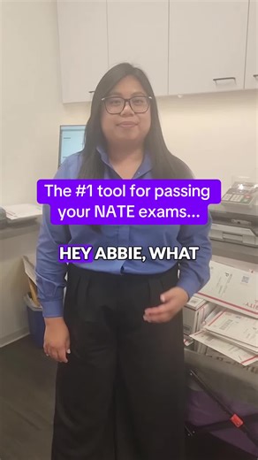 We get asked all the time what resources are actually worth using when preparing for a Nate Exam. The answer is simple, our study guides. They’re the most effective way to prepare, reinforce core concepts, and walk into your exam with confidence. Start preparing: https://natex.org/shop #natecertified #natetechnician #hvactechnician #hvacapprentice #hvacprofessional