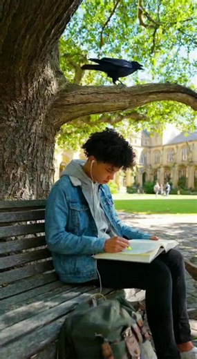 🌳 SHOCKING Attack: The ULTIMATE Crow Tries to Chop Down the Tree of Knowledge! URGENT Campus Horror! #UniversityLife #Crow #UnbelievableWitness the UNBELIEVABLE act of arboreal sabotage! This shocking footage captures a Black Crow launching the ultimate, targeted attack on a massive tree, violently pecking and ripping off a huge chunk of wood right above a studying student. The chaos against the serene European university backdrop is truly inspiring absurdity. The first 2 lines hooked you, righ