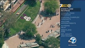 1.1K views · 14 reactions | It's finally the weekend! We've got today's top stories for you, from the reopening of Disneyland to a major drop in vaccination appointments. | ABC7 Morning Show | Facebook