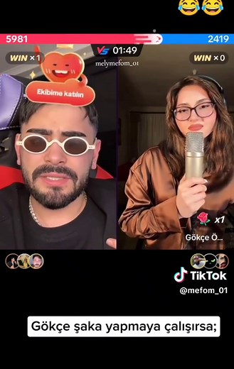 Oyunu kuralına göre oynayalım lütfen!🤪😁(Dünkü yayından) @MEF @Gökçe Özgül #CapCut #meffc #gökçeözgül #mefofficall #yergökmef #kşf #gök #gökçe #göfc #meffc #สโลว์สมูท #trending #mefo