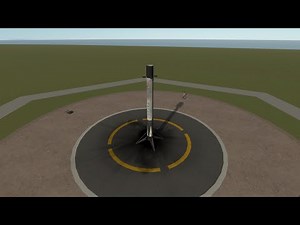 KSP KOS Fully automated boostback and landing