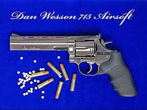 Airsoft revolvers - review and shooting of the ASG Dan Wesson 715 in 6"