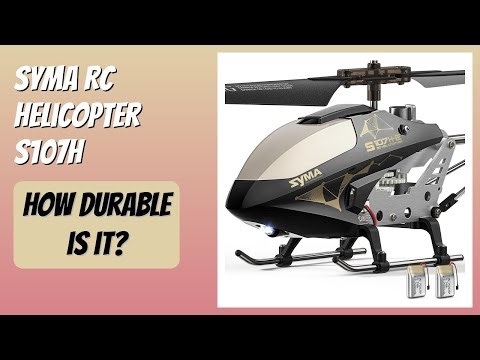 REVIEW (2025): SYMA RC Helicopter S107H. Features