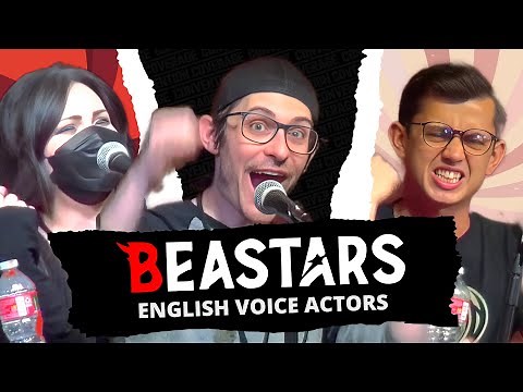 From Awkward to Iconic: Beastars English Cast Discusses Their Iconic Roles!