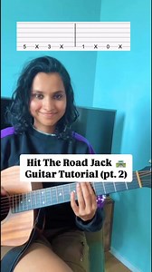 9.8K reactions · 658 shares | SAVE THIS POST to learn Hit The Road Jack on Guitar FAST!  EASY Guitar Lessons with me? DM me and we can get started next week!  For my FREE guitar lessons:  SEARCH “Natasha Ghosh Music” on YouTube  Go to “Guitar Beginners, Tips & Tricks” and start learning! Follow my page if you want to level up your guitar playing FAST! | Natasha Ghosh Music | Facebook