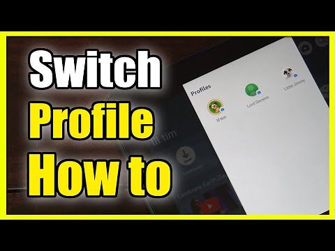 How to Switch Profiles to Child Account on Amazon Fire HD 10 Tablet (Fast Method)
