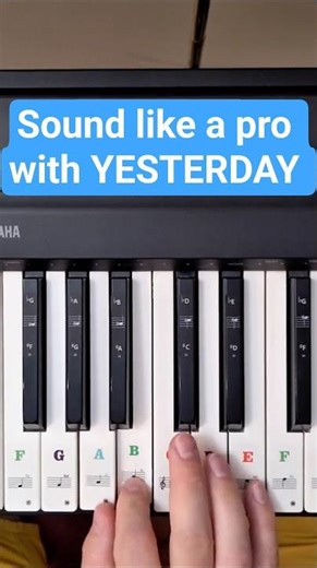 Play like a pro Yesterday