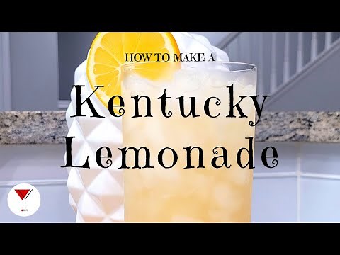 Kentucky Lemonade | How to make a cocktail with Bourbon, Triple Sec, Lemonade & Lemon-Lime Soda