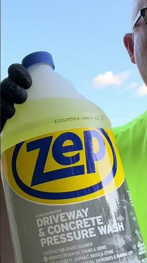 Did ZEP Work at Cleaning My Driveway?