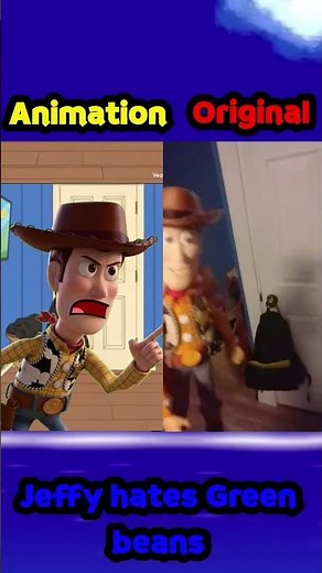 Jeffy hates Green beans animation and Oringal