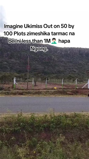 Najua wengi wenu wakona resolution ya kubuy land this year, Offers kama hizi ndio unafaa utake advantage of. Reach out nikushow how easy it is. Call; 0790 919 668 #primeplots #plotstouchingtarmac #lessthanamillion #gooddeals #affordable #nairobi #ngong