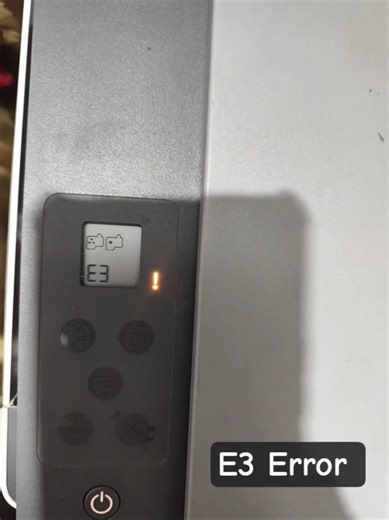 HP SMART TANK 525 | E3 error | Cpca or encoder faulty #likeandsubscribe ✨