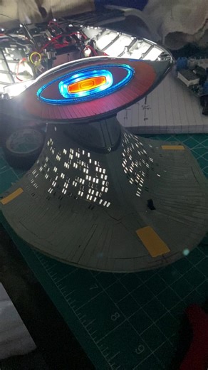 Installing Custom Electrics in the USS Enterprise-D