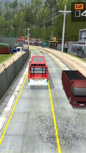 bus accident just missed | bus driving #gameplay #bussimulatorindonesia #games