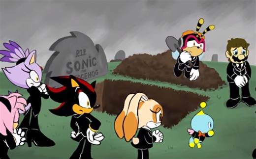 【动画】索尼克—Sonic's Deathbed (Feat. Mario)