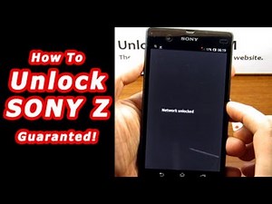 How To Unlock Sony Xperia Z and Z1 By Unlock Code From UnlockLocks.COM
