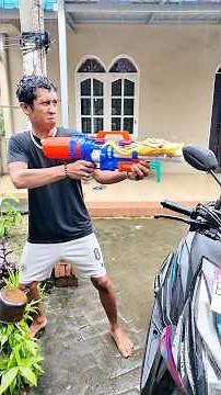 Dare to disturb Ombob washing his motorbike #ombobguys #shorts #trending #comedy #humor