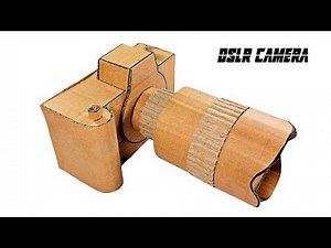 AMAZING!! How To Make DSLR Camera With Cardboard