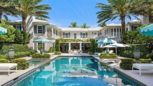 Palm Beach seaside estate completed in 2020 lists at $97.5 million