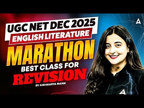 UGC NET English Literature Marathon 🔥 | UGC NET English PYQ's Complete Revision By Aishwarya Ma’am