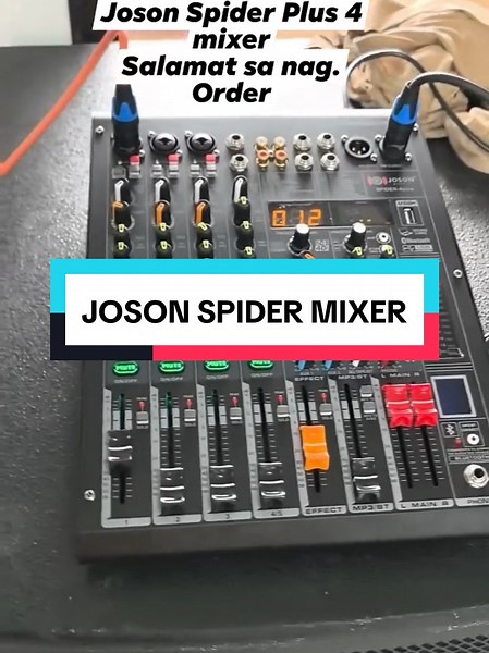 Joson Spider 4 Plus Mixer #Joson #AmplifierwithSpeakerset #JosonPHOfficial #JosonAmplifier #JosonSpeaker #Josonstore #JosonKaraokeSet #fyp #foryoupage #engagementisthekey #properengagementisthekey
