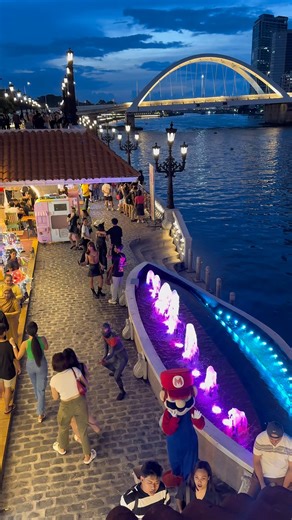 603K views · 9.6K reactions | Incredible view in Manila ❤️朗 Pasig River Esplanade! | PH DOT NET | Facebook