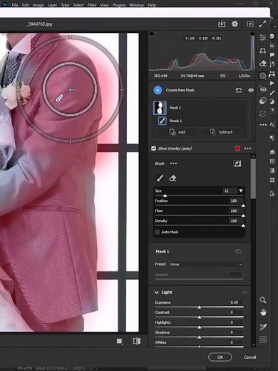 How to Remove Moire Pattern in Photoshop instantly! 👔✨ #learnphotoshop #photoediting #photoshop