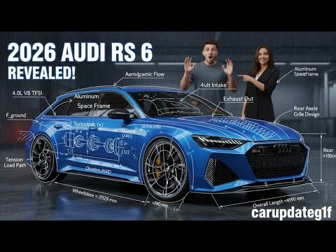AUDI RS 6 2026 UPDATE | DESIGN, ENGINE & TECH BREAKDOWN