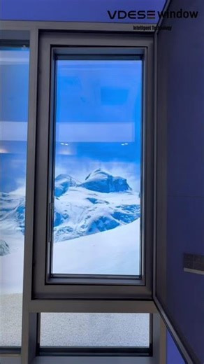 Smart Sliding Window. One touch control for modern homes. #smarthome #smartwindows #windows