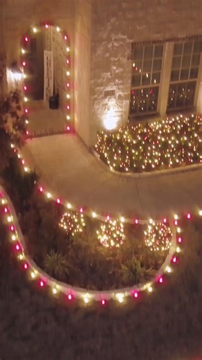 What makes Christmas lights look professionally done? Each strand is the exact length it needs to be to fit your roofline. Our lighting kits come with C9 bulbs, light cord and plugs that allow you to create Christmas lights of the perfect length! Shop now and take your Christmas magic to a whole new level. | Christmas Designers | Facebook