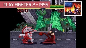 'Clay Fighter 2' from the Interplay Collection 2 cartridge for Evercade! Visit: evercade.co.uk | Evercade