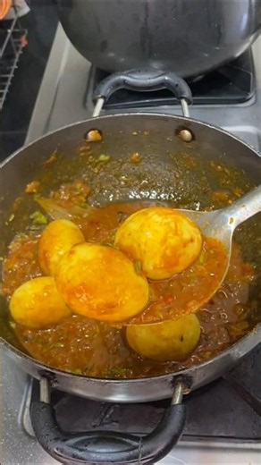 Anda Curry Recipe🥚 | Egg Special Recipe #shorts