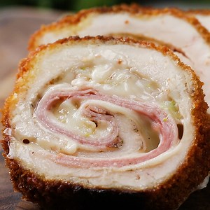 47K views · 608 reactions | Crispy, Creamy Chicken Cordon Bleu is one of my favorites! 珞 Shop with the code TRIPLE10 to unlock $10 off your first 3 Walmart grocery orders! https://tasty.co/recipe/crispy-creamy-chicken-cordon-bleu | Tasty | Facebook