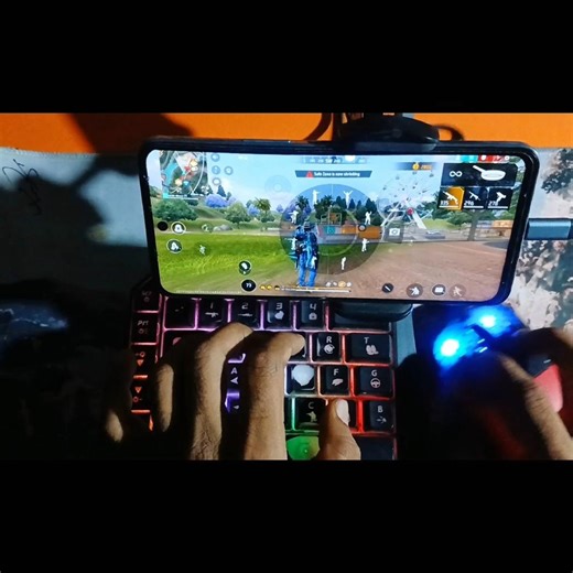 How 🤔 To play Freefire Keyboard and mouse in mobile #gaming#naikbhaiyt