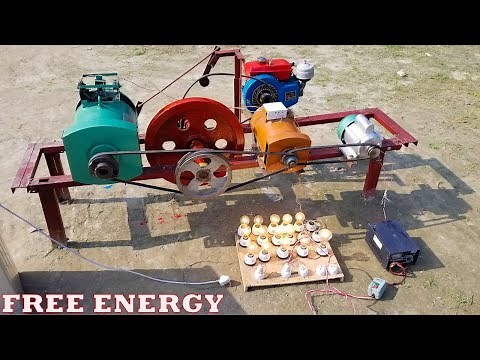 How I build my 20kw Free Energy generator from Scrap