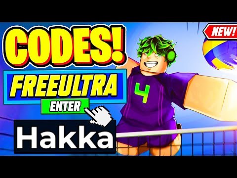 ⚠️New⚠️ ALL WORKING ULTRA HAKKA UPDATE CODES For Volleyball Legends 2025 - Roblox Volleyball Legends