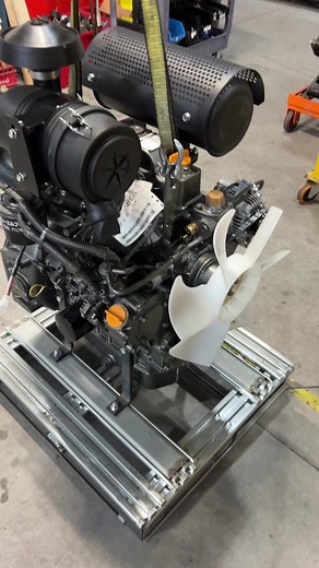 We love these little engines. Here is another Yanmar 3-cylinder diesel engine we are about to assemble and build a 12 kW residential standby generator. It is the 3TNV88F, and it produces 21 HP at 1800 RPM. Follow for more, and please visit us at www.AuroraGenerators.com #Yanmar #yanmardiesel #dieselgenerators #auroragenerators | Aurora Generators Inc.