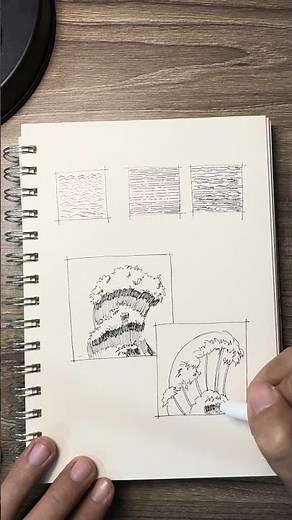 How to draw a simple wave! Easy #sketching #drawing #art