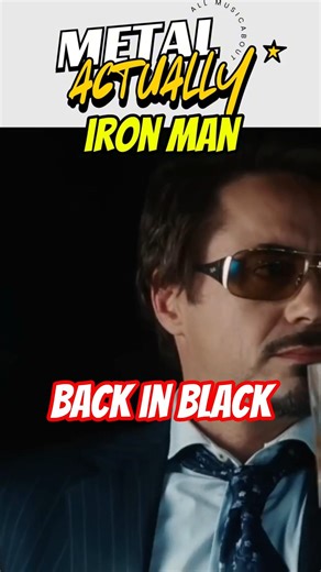 Iron Man & AC/DC: The Most Iconic Entrance with "Back In Black" #shorts