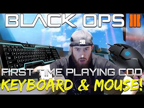 PLAYING COD ON PC with MOUSE & KEYBOARD FIRST TIME EVER!! - Black Ops 3 Mouse & Keyboard Gameplay!