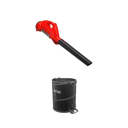 Lawn and Leaf Bag and 12V Lithium 90 MPH 160 CFM Cordless Blower with 2.5 Ah Battery and Charger Combo - The Home Depot