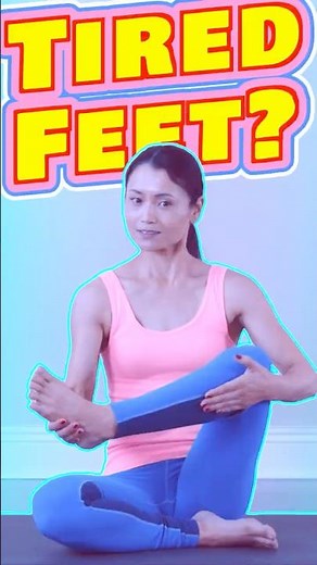 Wake Up Tired Feet with This Simple Yoga Routine
