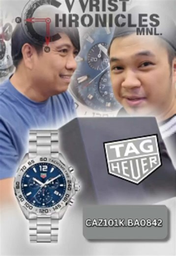 Tagheuer! un guys 1st time tayo maka benta ng Tagheuer guys, isa rin to sa mga sikat na watch brand pang diinan din eh, tara samahan nyo ako ! #WristChroniclesMNL#WristChroniclesLuxe#TagHeuer#LuxuryWatches#WatchCollector