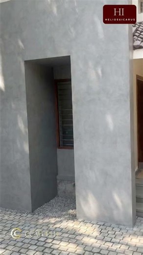 Villa in #varkala , Got hybrid #plaster walls and floors from #ccworld #ccworldindia