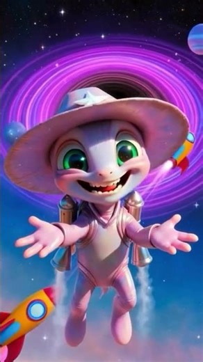 “What Are Black Holes? 🌌 Amazing 3D Space Adventure for Kids! 🚀 Fun Space Video for Kids