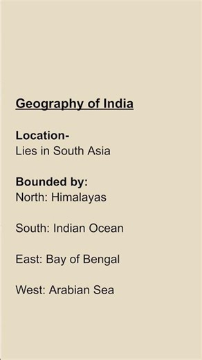 geography of India